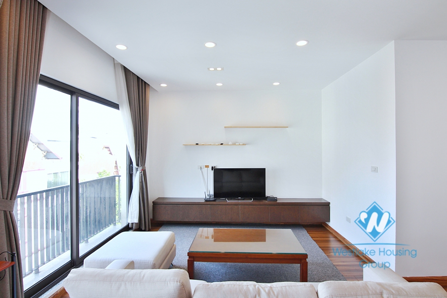 Flooded with light in a morden spacious 2 bedroom apartment for rent in Tay Ho 
